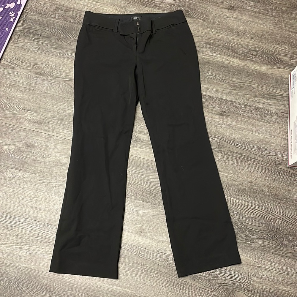 LOFT black work dress pants